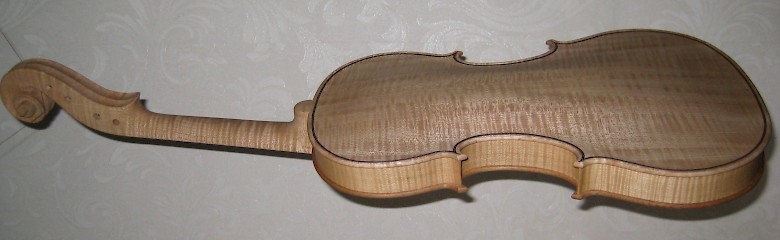 This is part of a violin restoration project